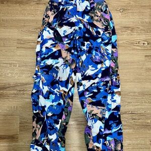 FP Movement | FP Movement by Free People Multicolor Camouflage Wide Leg Pants